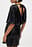 Wasserfall-Pailletten-Minikleid