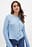 Strickjacke mit Wellenkante