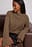 Strickpullover mit weiten Bündchen