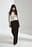 Weite Jeans mit hoher Taille