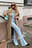 Weite Ripp-Strickhose