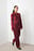 Wide Leg Low Waist Chenille Pants