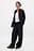 Wide Leg Mid Waist Trousers