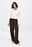 Wide Leg Mid Waist Trousers