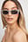 Brede solbriller med retrolook