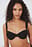 Wide Strap Draped Bikini Bra