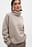 Sweater i uld med rullekrave