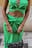 Wrapped Detail Halterneck Top
