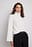Boxy Cable Knit High Neck Sweater