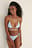 Recycled bikinitrosa med ett knytbart band på sidorna