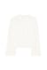 True Red Folded Sleeve Knitted Sweater