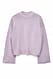 True Red Folded Sleeve Knitted Sweater