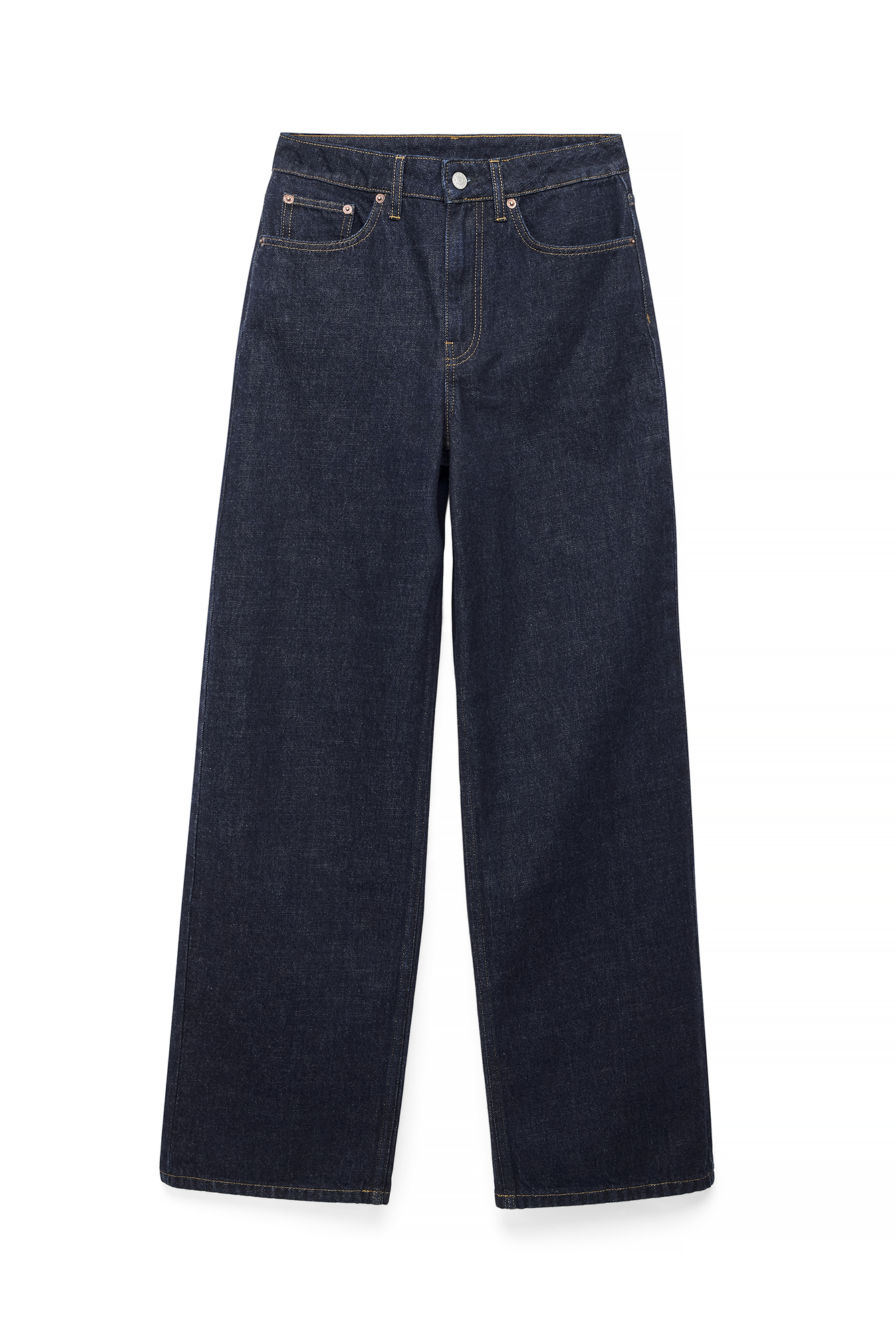 Rinse Wash Alley High Waist Wide Jeans