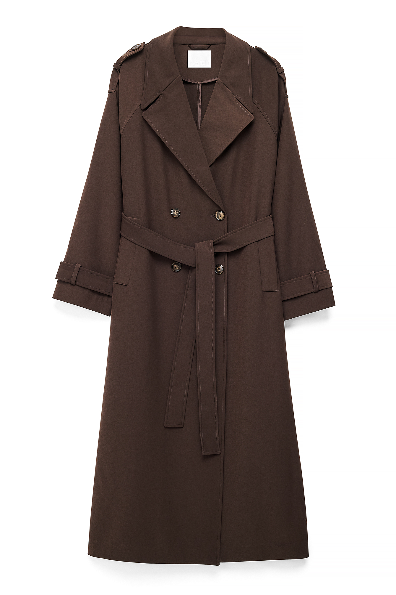 Brown Long Trenchcoat