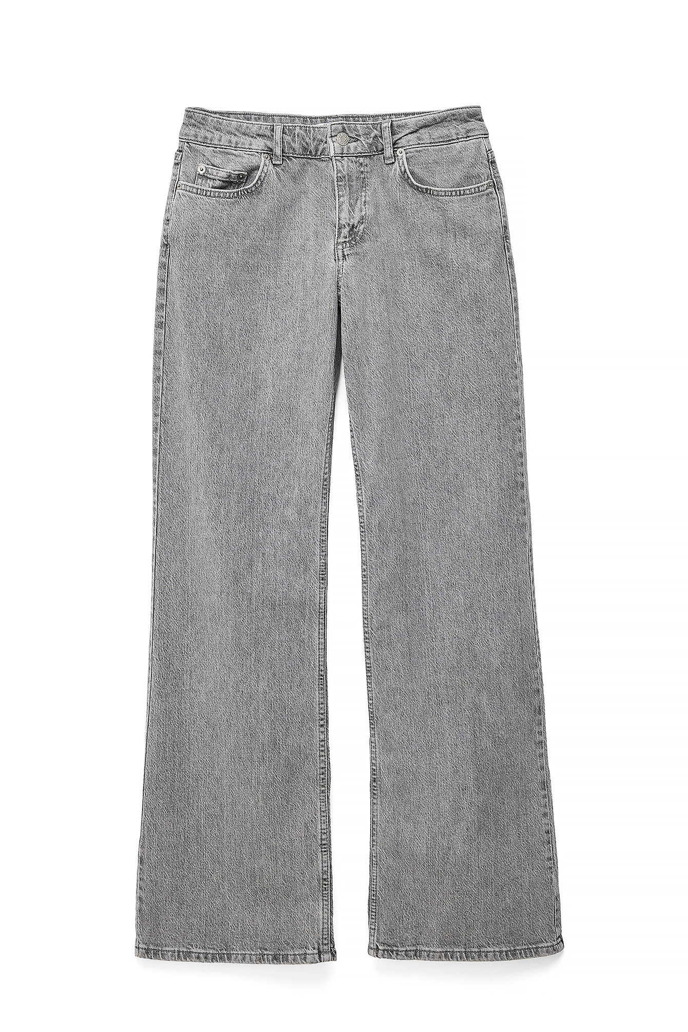 Light Grey Low Waist Jeans