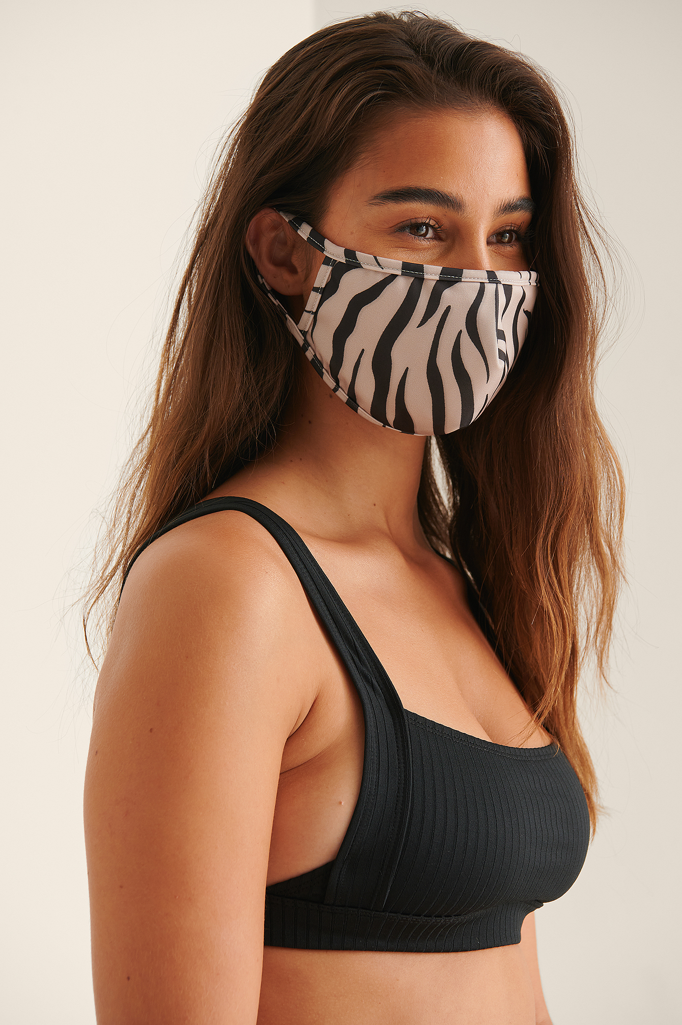 Zebra 2-pack Swim Face Mask