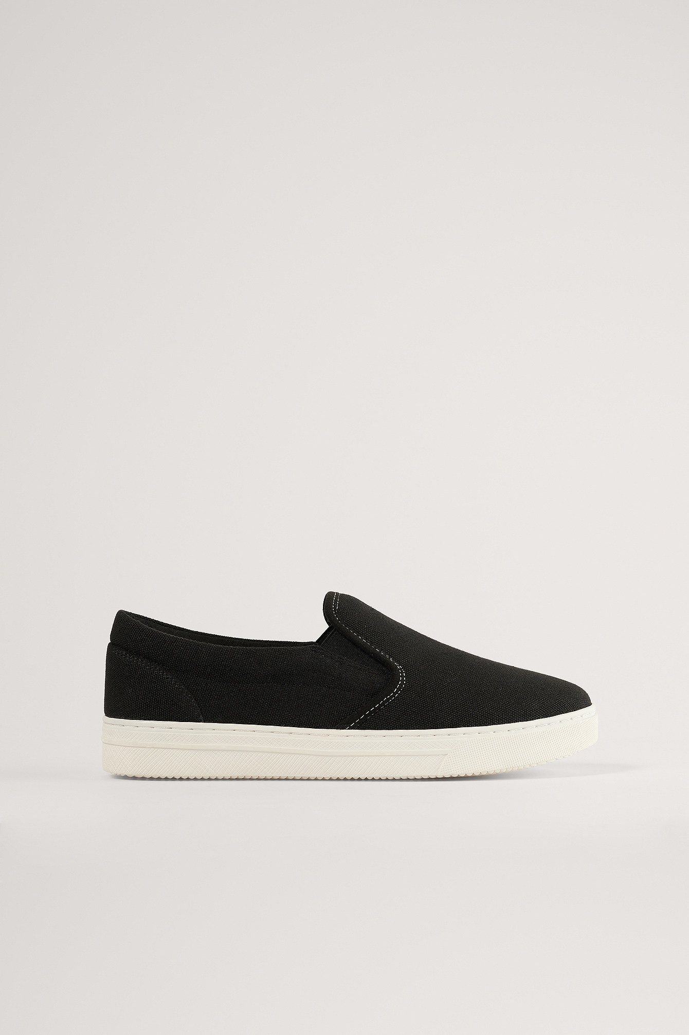 Black Low Slip In Sneakers