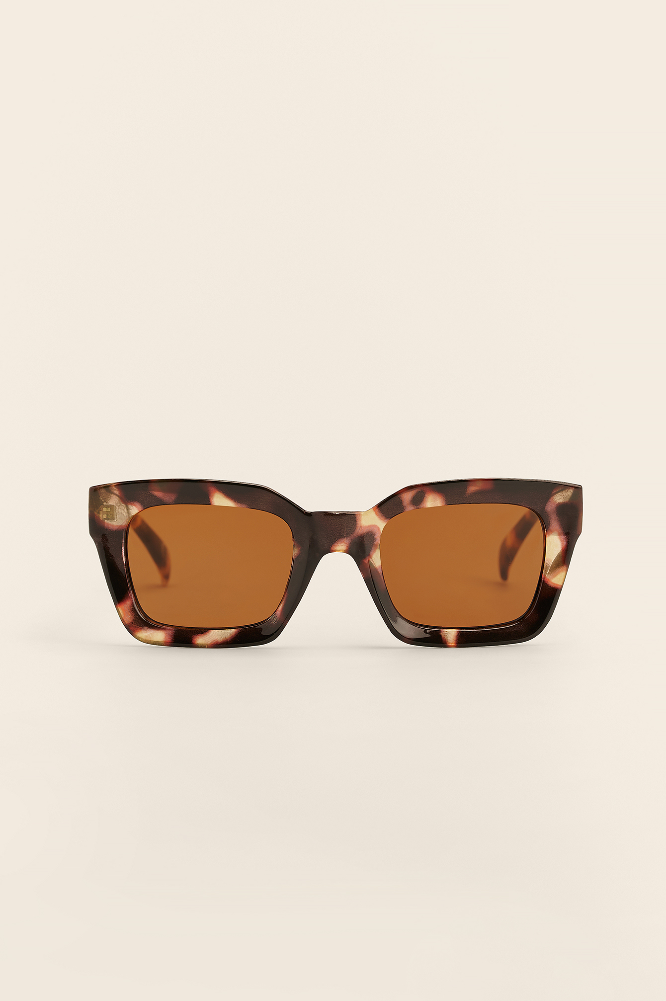 Tortoise Square Frame Recycled Sunglasses