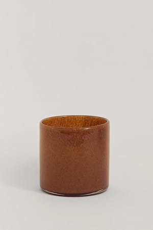 Rust Candle Holder Small