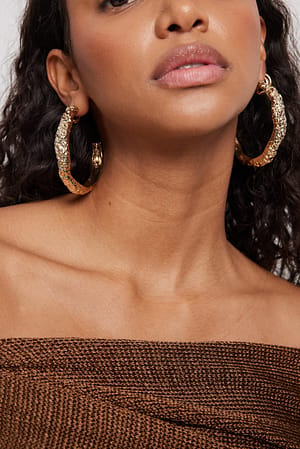 Gold Crafted Big Hoops