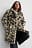 Marked Shoulder Faux Fur Coat