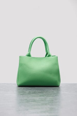 Light Green Kanvas-laukku
