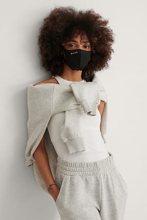 Black Ansigtsmaske i modedesign – Ikkemedicinsk