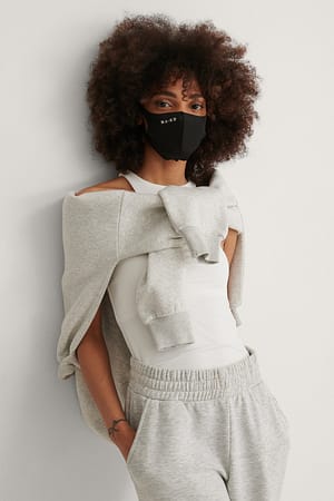 Black Fashion mask - icke-medicinsk