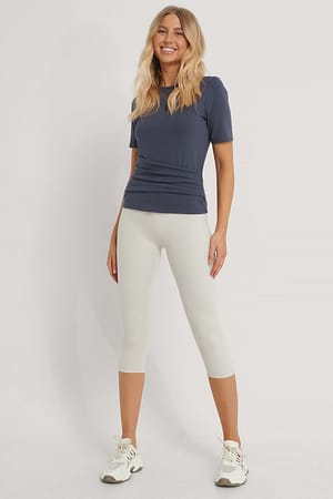 Grey Front Detail Top