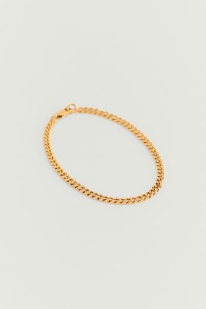 Gold Gold Plated Chain Bracelet