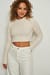 Knitted Cropped Sweater