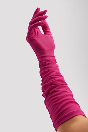 Pink Mesh hansker