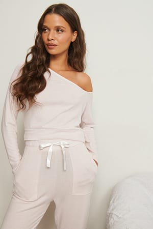 Orchid One shoulder top