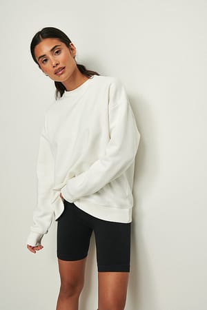 Offwhite Oversize-Sweatshirt