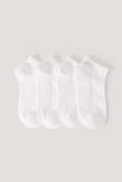 White Invisible Sneakers 4 pack