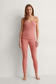 Pink Babylock Loungewear Tights
