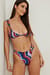 Recyceltes Bikini-Höschen mit dicken gekreuzten Seitenbändern
