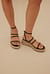 Strappy Jute Sole Sandals