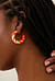 Kreol-Ohrringe mit Twist