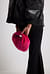 Rounded Faux Fur Bag