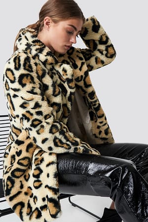 Leopard Nova Faux Fur Leo Jacket