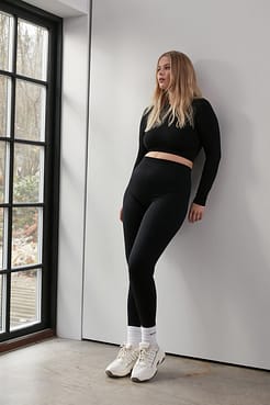 Seamless Long Sleeve Top Outfit