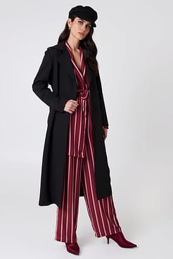 Long Trench Coat Outfit