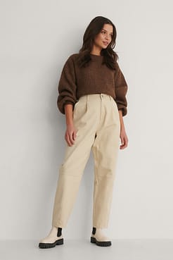 Soft Cotton Coccoon Pants Outfit.