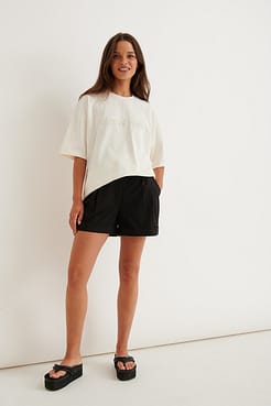 Heavy Cotton Oversized T-Shirt Outfit.