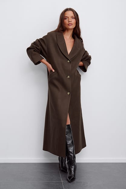 Chocolate Long Coat