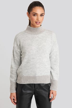 Gray Beard Yarn Sweater