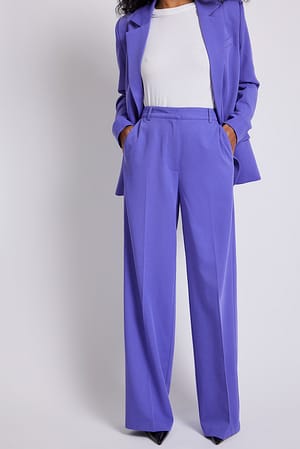 Purple Szerokie spodnie